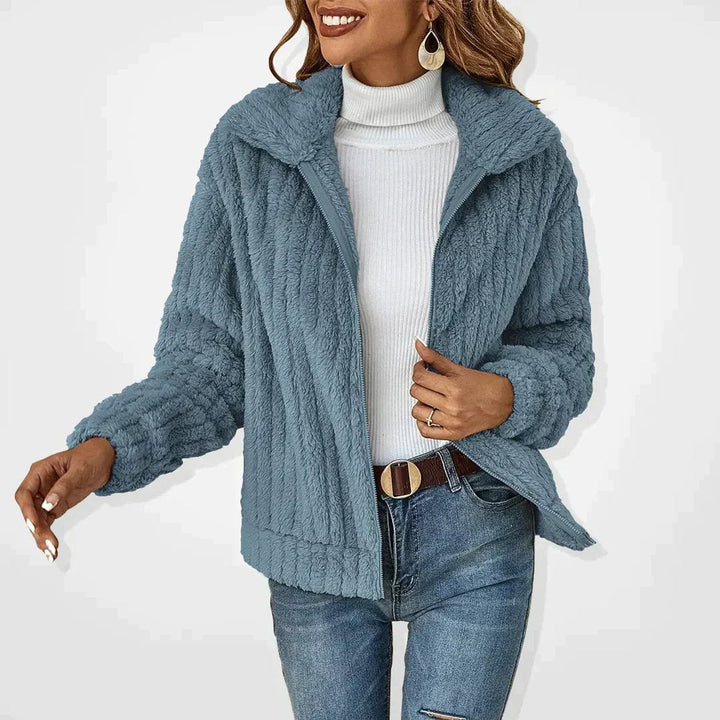 Iris | Veste zippée douce