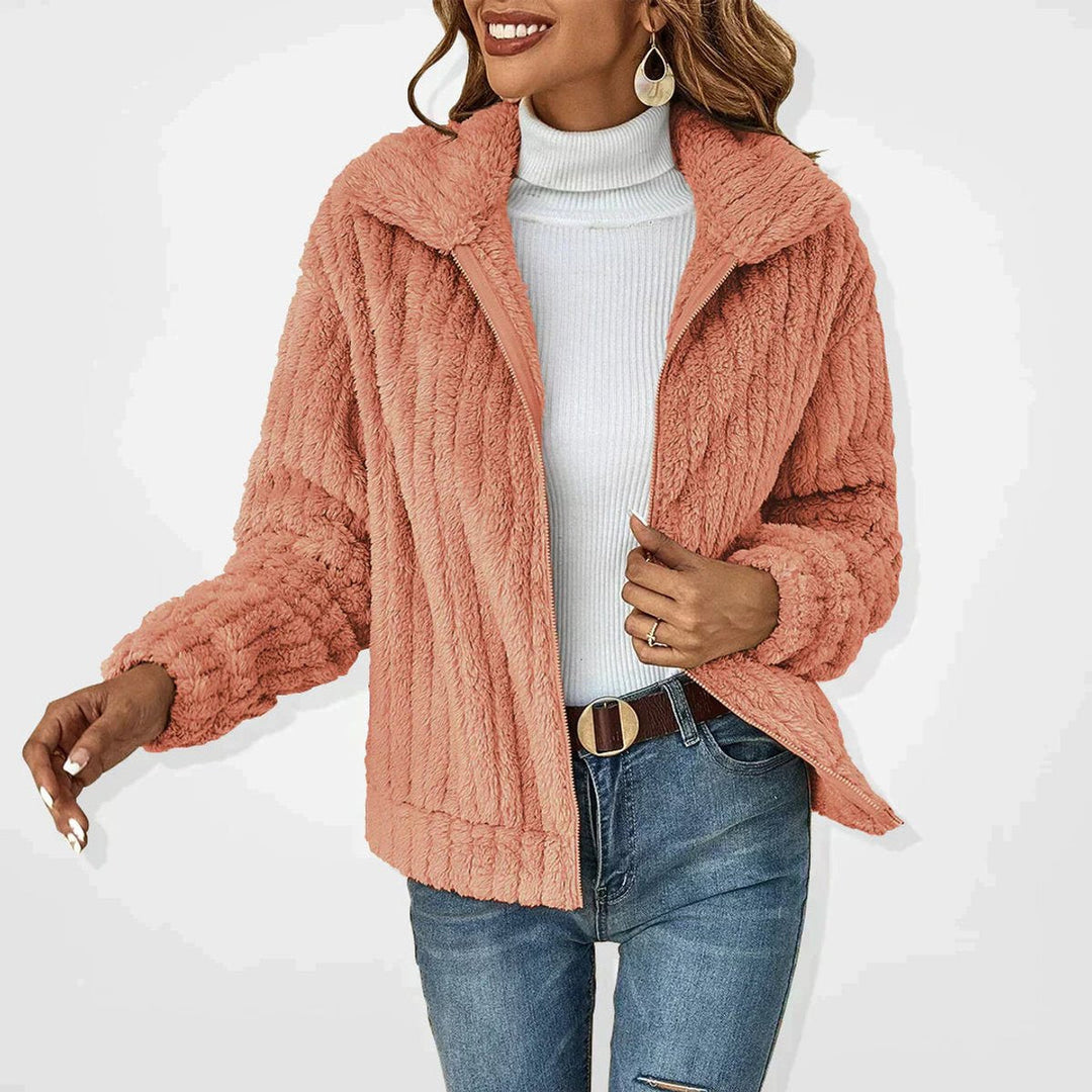 Iris | Veste zippée douce