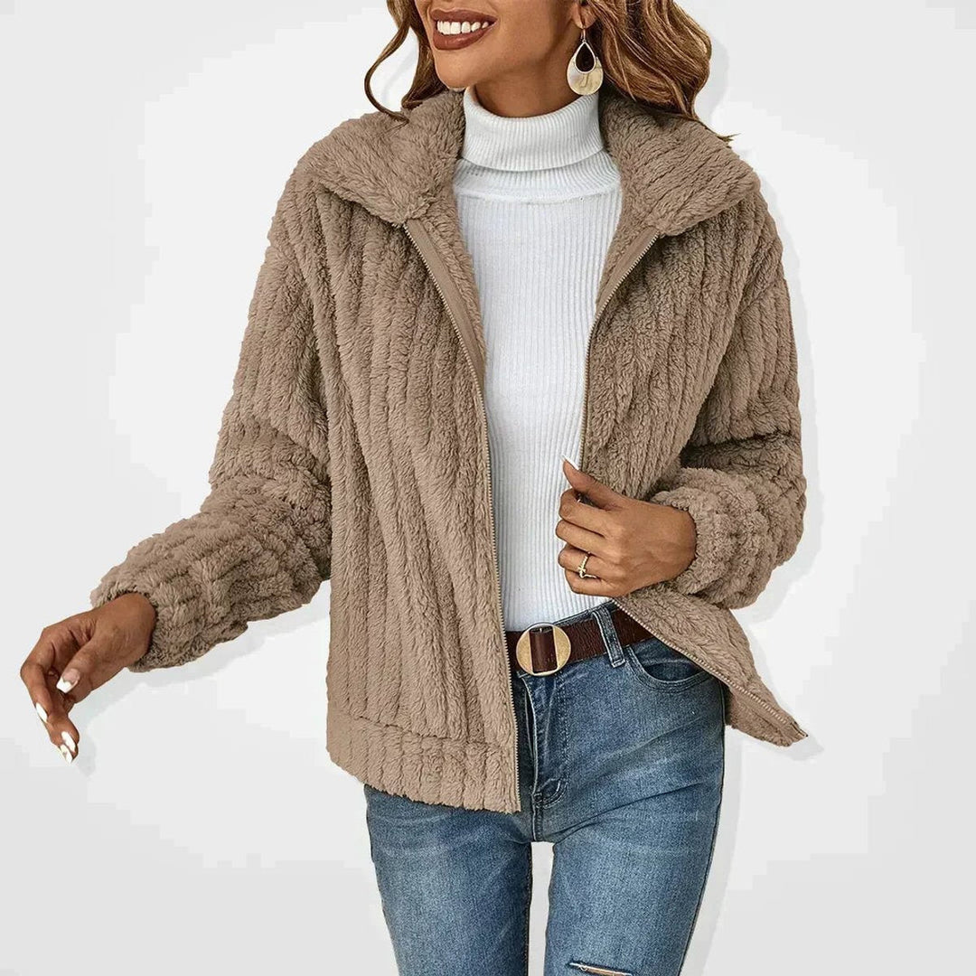 Iris | Veste zippée douce