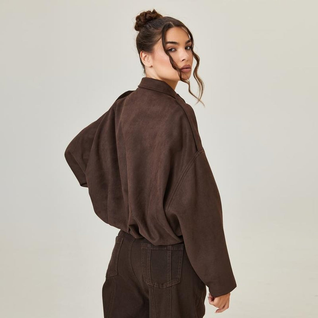 Ludmila | Veste bomber oversize
