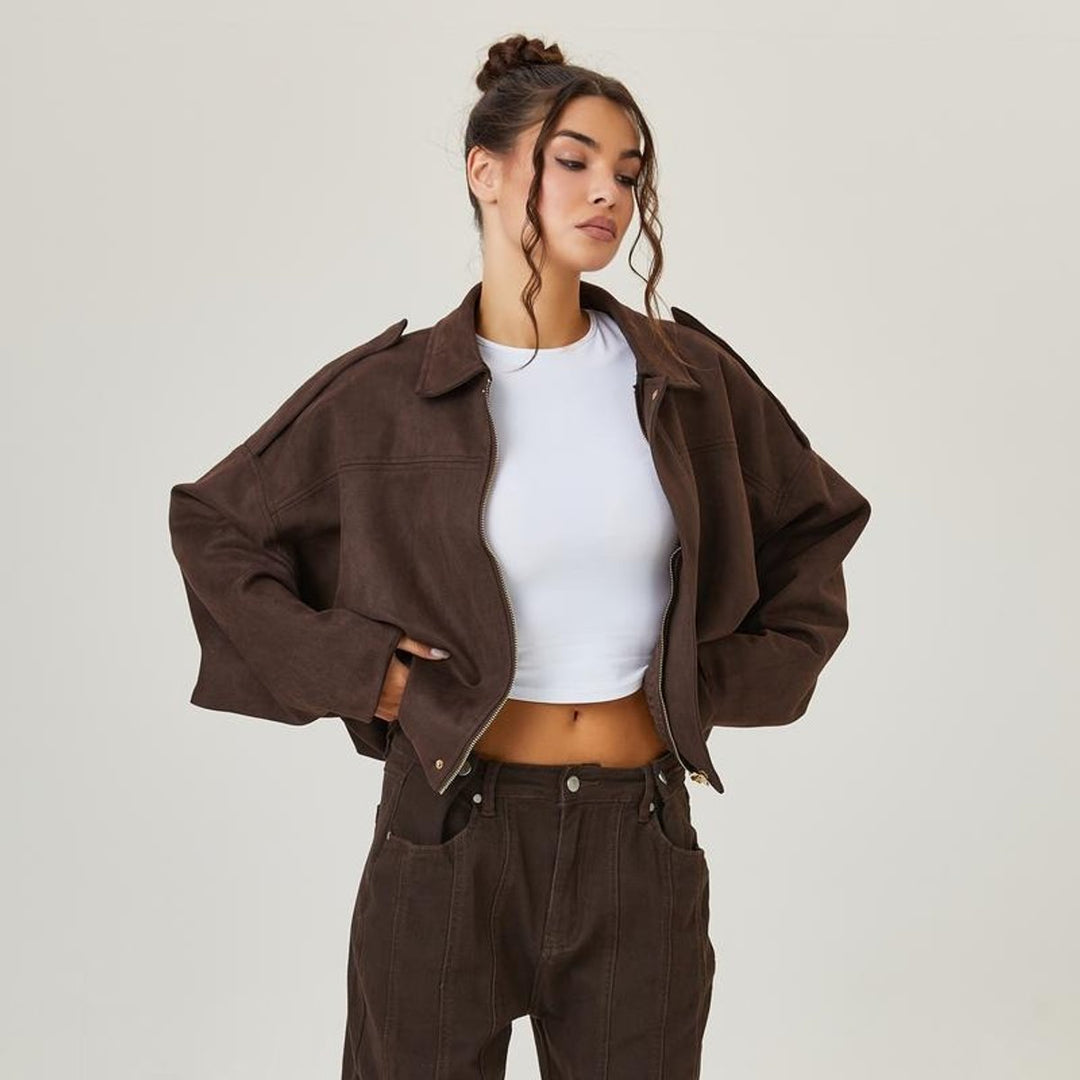 Ludmila | Veste bomber oversize