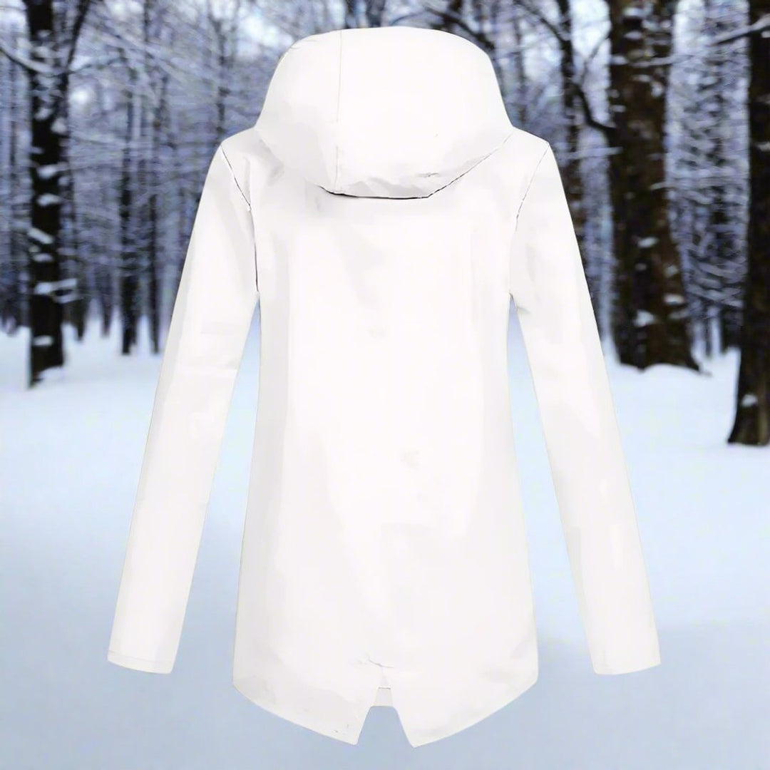 Pascaline | Veste de pluie longue à capuche