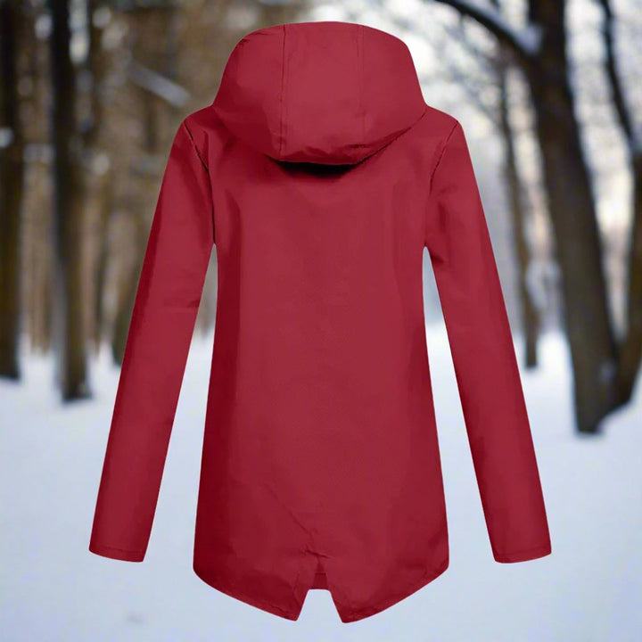 Pascaline | Veste de pluie longue à capuche
