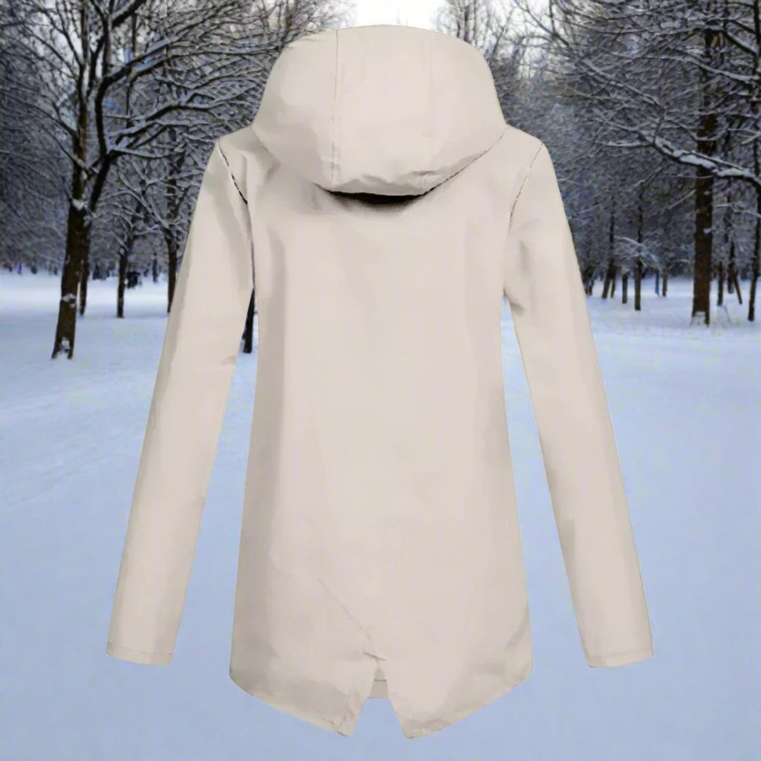 Pascaline | Veste de pluie longue à capuche