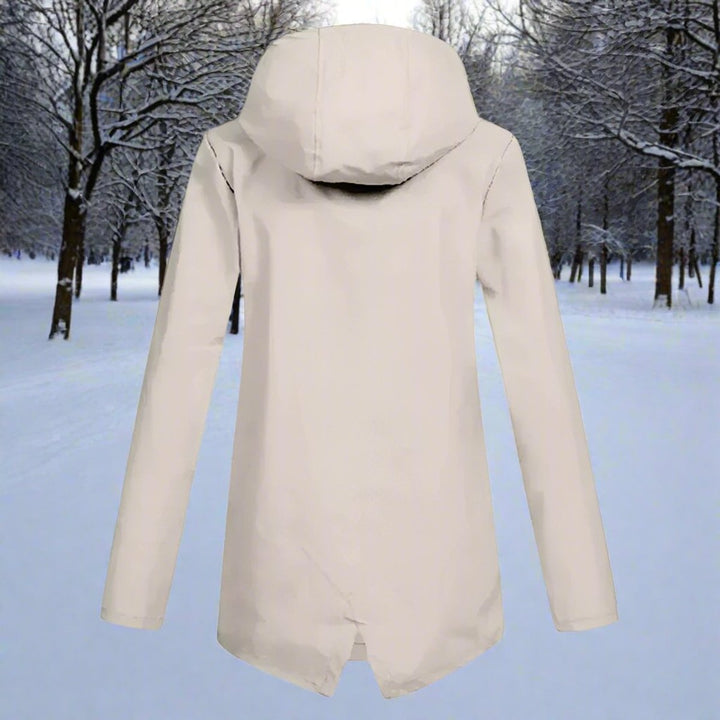 Pascaline | Veste de pluie longue à capuche
