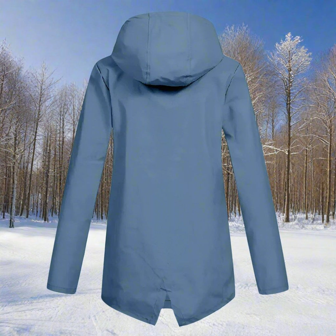 Pascaline | Veste de pluie longue à capuche