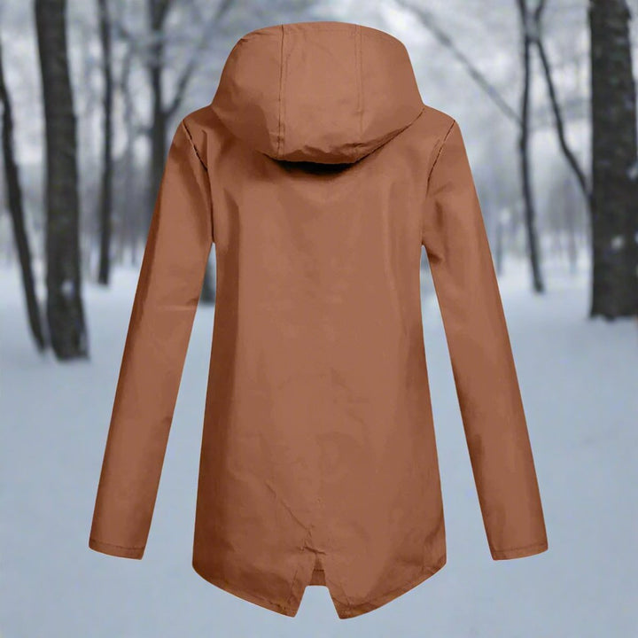 Pascaline | Veste de pluie longue à capuche